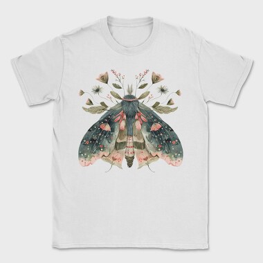 Watercolor Mystic Moth, Tricou Barbati (Unisex)