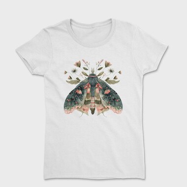 Watercolor Mystic Moth, Tricou Femei