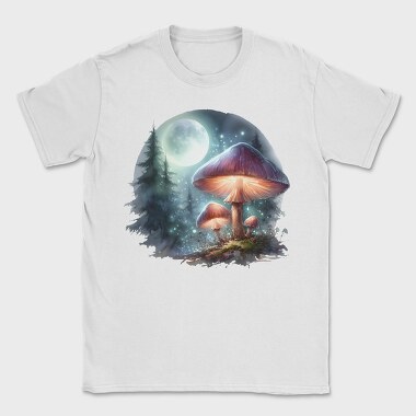 Watercolor Mystical Mushrooms, Tricou Barbati (Unisex)