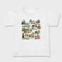 Watercolor Nordic Home, Tricou Copii