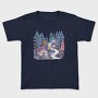 Watercolor Nordic House, Tricou Copii