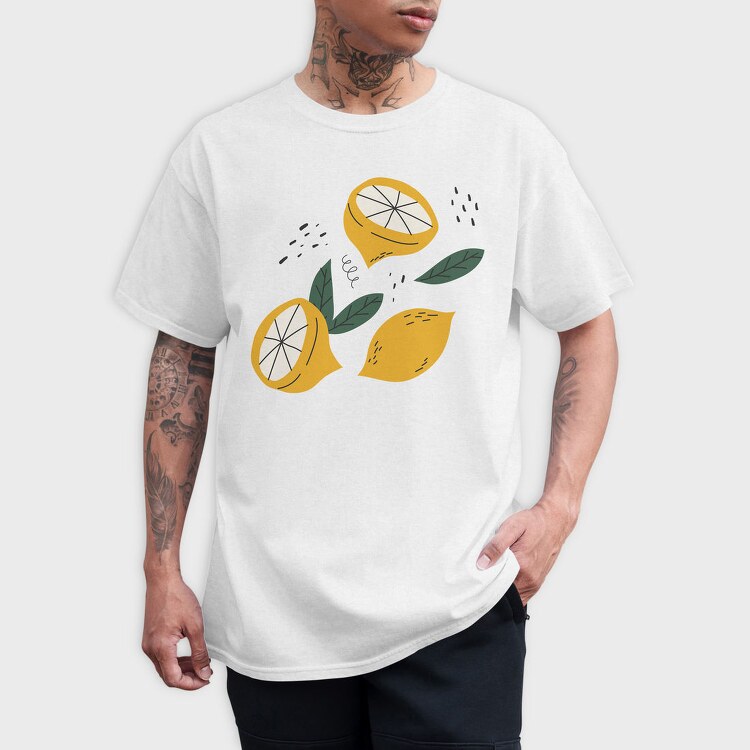 Lemons Fruit Tote, Tricou Barbati (Unisex)