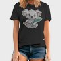 Cute Koala Australian Eucaliptus, Tricou Barbati (Unisex)
