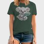 Cute Koala Australian Eucaliptus, Tricou Barbati (Unisex)