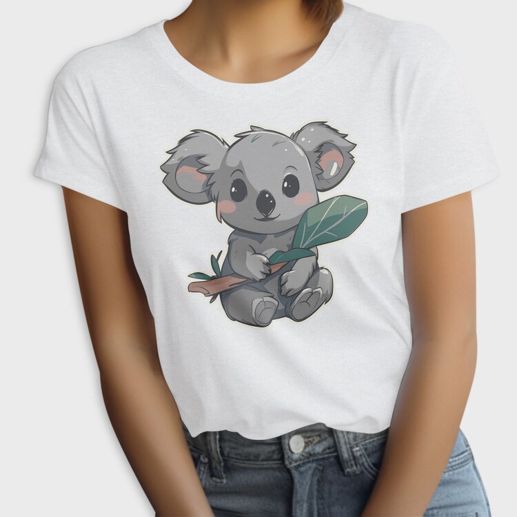 Cute Koala Australian Eucaliptus, Tricou Femei