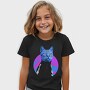 Psychedelic Trippy Cat Kitty, Tricou Copii