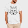 Goat Skull Hand Drawn, Tricou Barbati (Unisex)
