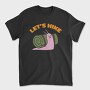 Let'S Hike Snail, Tricou Barbati (Unisex)