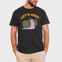 Let'S Hike Snail, Tricou Barbati (Unisex)