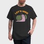 Let'S Hike Snail, Tricou Barbati (Unisex)