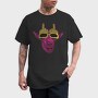 Goat Wearing Glasses, Tricou Barbati (Unisex)