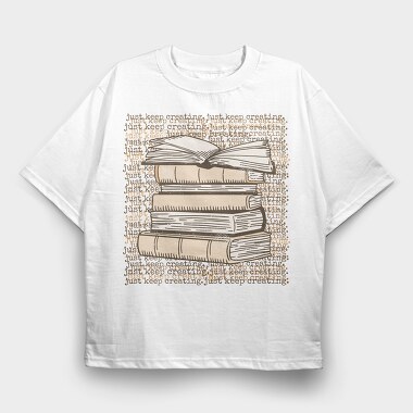 Books Creative Writing Creators Ep, Tricou Oversize Barbati (Unisex)