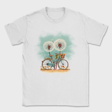 Dandelions Bike, Tricou Barbati (Unisex)