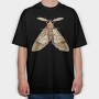 Watercolor Moth Art, Tricou Oversize Barbati (Unisex)