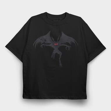Mothman, Tricou Oversize Barbati (Unisex)