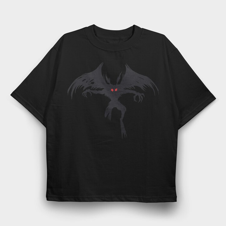 Mothman, Tricou Oversize Barbati (Unisex)