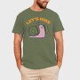 Let'S Hike Snail, Tricou Barbati (Unisex)