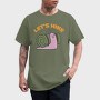 Let'S Hike Snail, Tricou Barbati (Unisex)