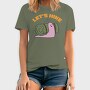 Let'S Hike Snail, Tricou Barbati (Unisex)
