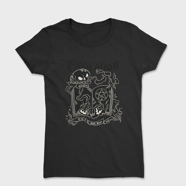 Book Of Dark Magic Witchcraft, Tricou Femei