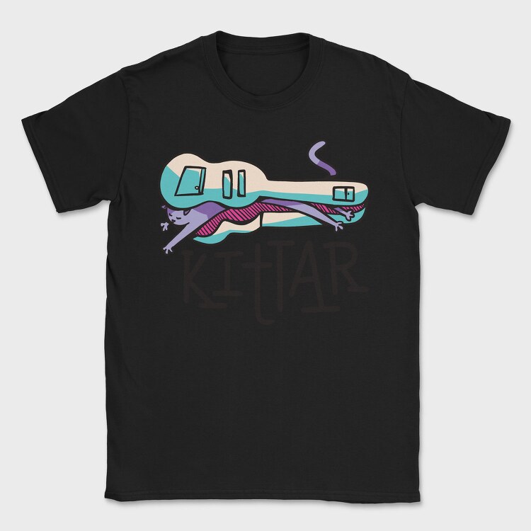 Kittar, Tricou Barbati (Unisex)