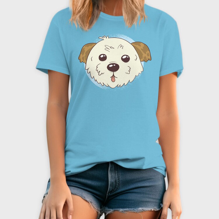 Cute Morkie Dog, Tricou Barbati (Unisex)