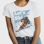 Let'S Ski Skier, Tricou Femei