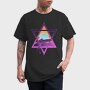 Psychedelics Star 003, Tricou Barbati (Unisex)