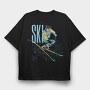 Ski Unlimited Emotion Winter, Tricou Oversize Barbati (Unisex)