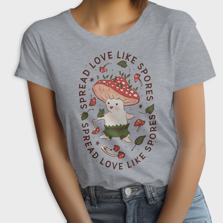 Cute Mushroom Fairy, Tricou Femei