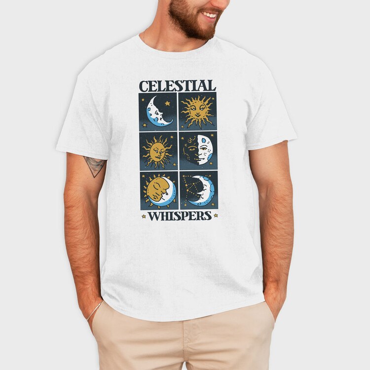 Celestial Elements Whimsigoth, Tricou Barbati (Unisex)