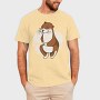 Cute Otter Cartoon, Tricou Barbati (Unisex)