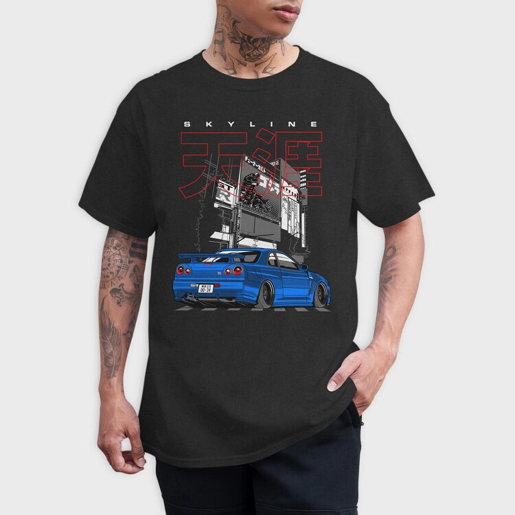 R34 Stance, Tricou Barbati (Unisex)