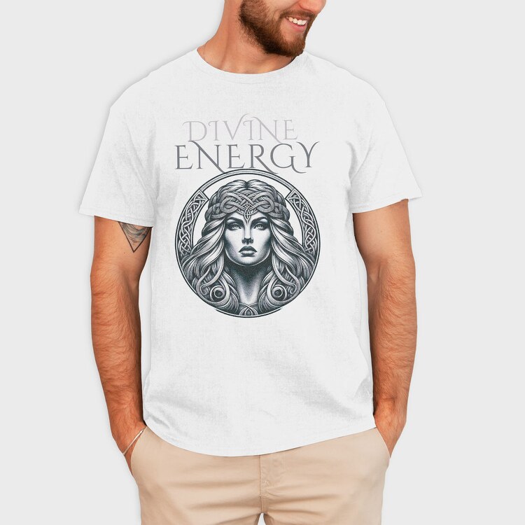 Celtic Goddess Divine Energy, Tricou Barbati (Unisex)