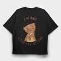 Cute Otter Quote I M Not Like The Otters, Tricou Oversize Barbati (Unisex)