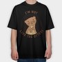 Cute Otter Quote I M Not Like The Otters, Tricou Oversize Barbati (Unisex)