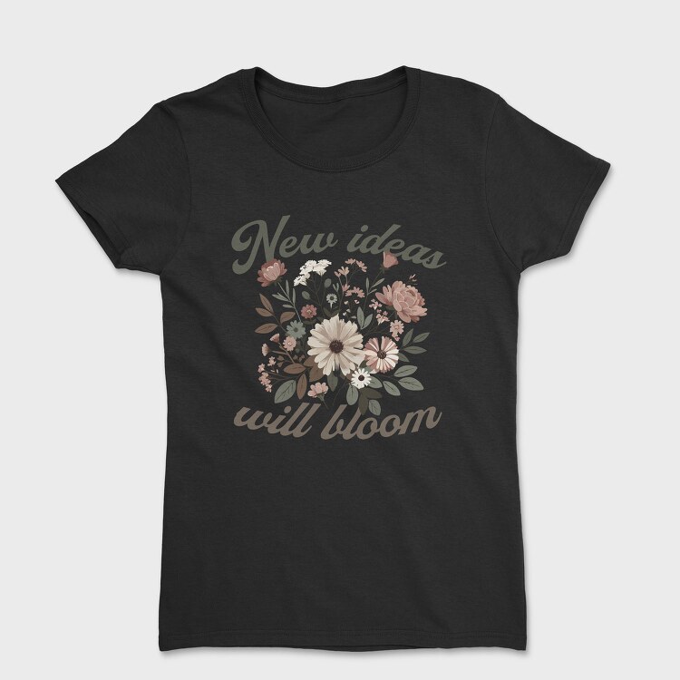 Blooming Ideas Flowers, Tricou Femei