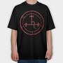 Lilith Symbol, Tricou Oversize Barbati (Unisex)