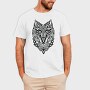 Celtic Tribal Wolf, Tricou Barbati (Unisex)