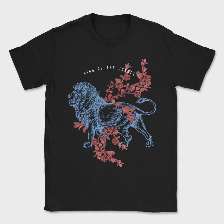 King of the Jungle, Tricou Barbati (Unisex)