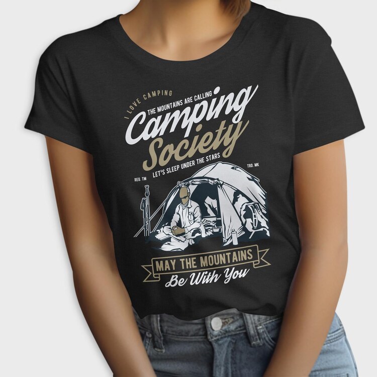 Camping Society, Tricou Femei