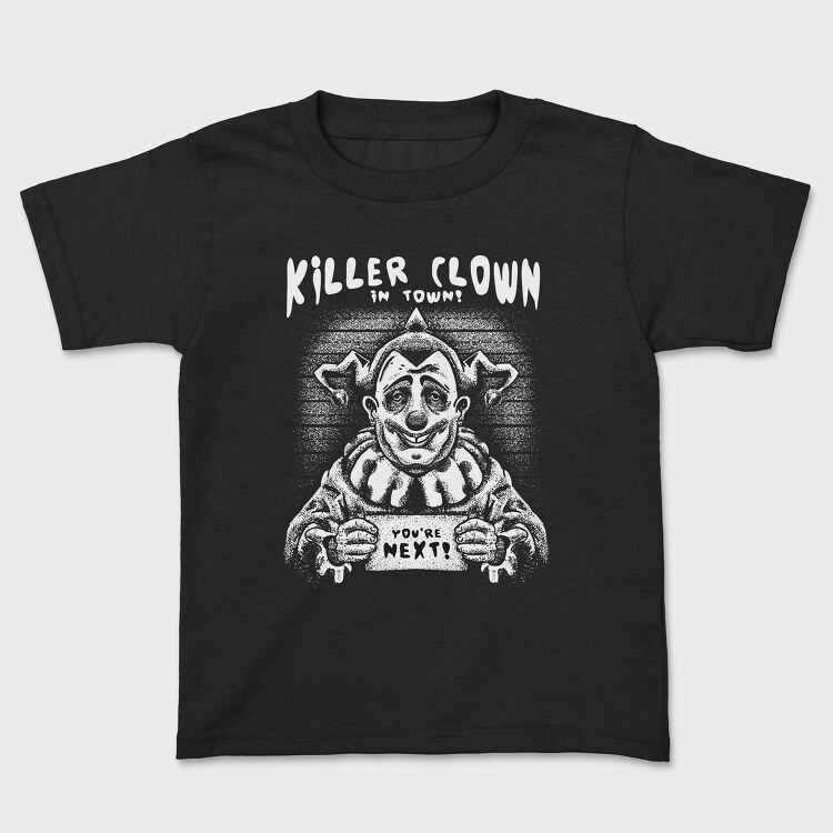 Killer Clown in Town, Tricou Copii