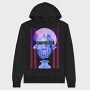 Daydreaming Statue Vaporwave Sculpture, Hanorac Oversize Barbati (Unisex)