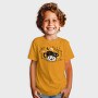 Pumpkin Cat Halloween Illustration 2, Tricou Copii