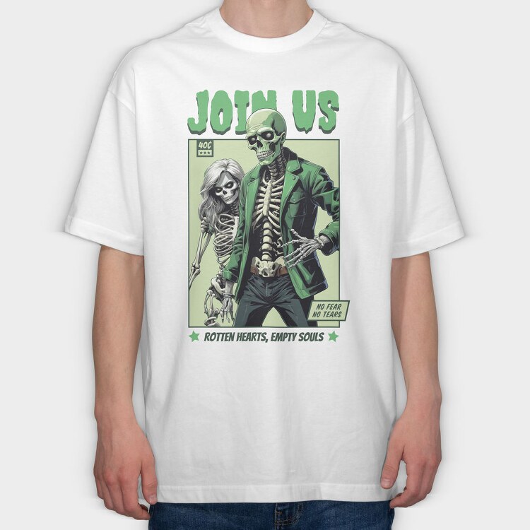 Join Us, Tricou Oversize Barbati (Unisex)