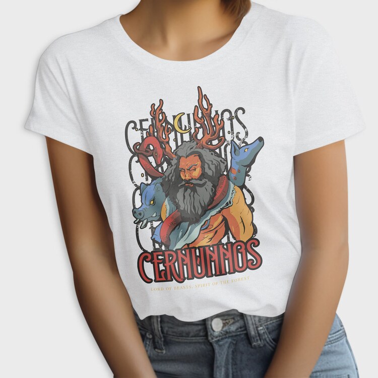 Cernunnos Mythological Beast, Tricou Femei