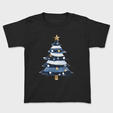 Watercolor Navy Tree, Tricou Copii