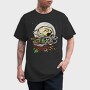 Skull And Roses, Tricou Barbati (Unisex)