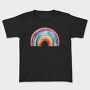 Watercolor Rainbow Clipart, Tricou Copii