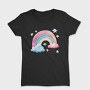 Watercolor Rainbow Stars, Tricou Femei